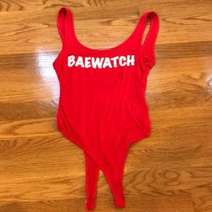 Baewatch Body Suit